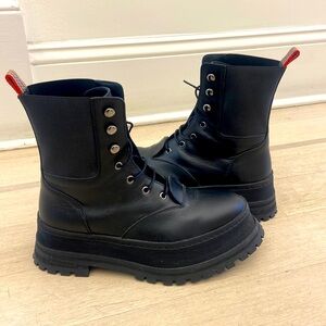 Burberry Combat Boots